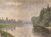 The Marne at Dawn Albert Dubois-Pillet